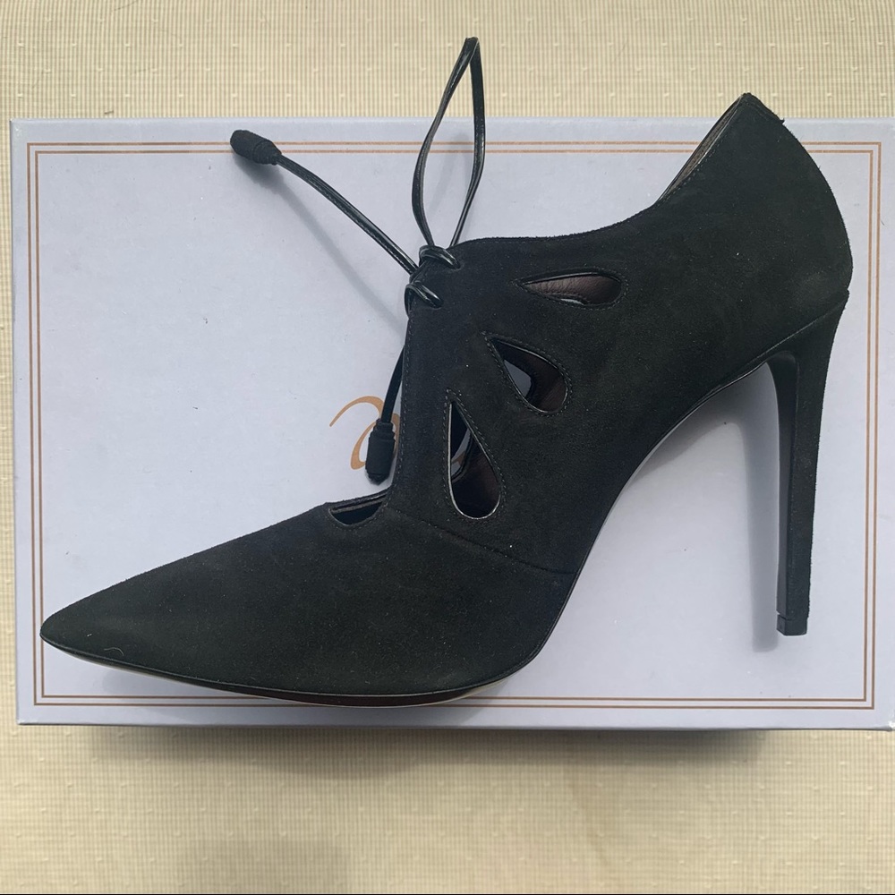 Bruno Magli “Anna” Suede Heel